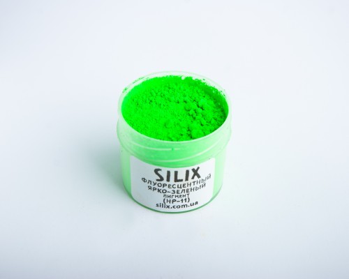 Dry pigment "Fluo bright green HP-11"