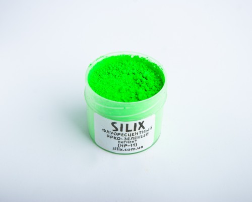 Suchy pigment "fluoro jasnozielony HP-11"
