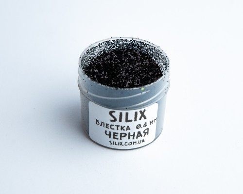Sequin black, 0.4 mm