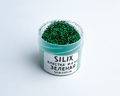 Блискітка зелена, 0,4 мм