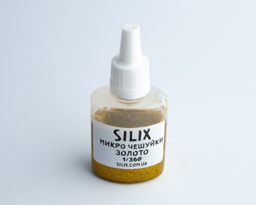 Mikro łuski złoto 1/360 "