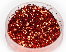 Sequins "red" 0.6 mm