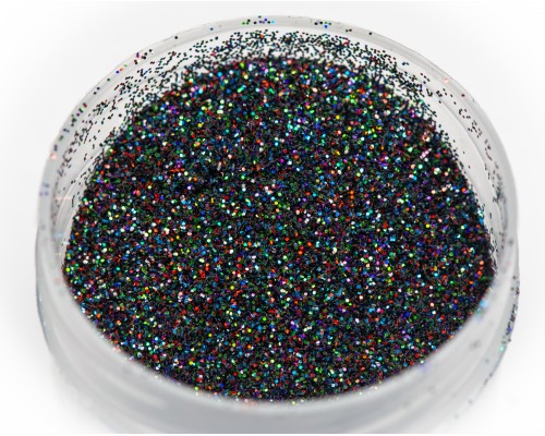 Sequins black holographic thermo, 0.2 mm