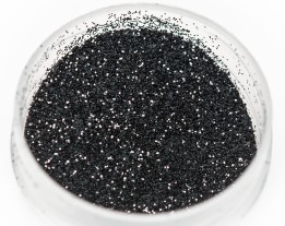 Czarny brokat 0,2 mm