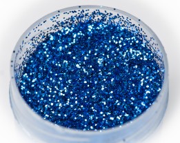 Sequin blue, 0.6 mm
