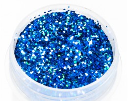 Błyszczek Holograficzny niebieski 0.6mm