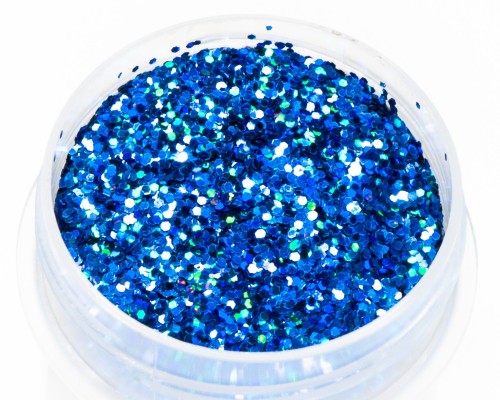 Błyszczek Holograficzny niebieski 0.6mm