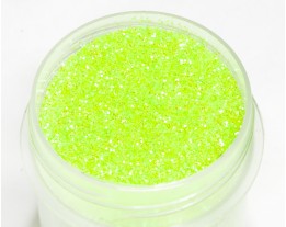 UV sequin yellow heat-resistant, 0.2 mm