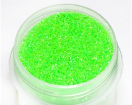 УФ блискітки зелена термостійкий, 0,2 мм