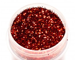 Sequins red 0.4 mm