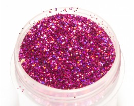 Holographic Amaranth Glitter 0.4mm