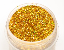 Holographic Gold Glitter 0.4mm