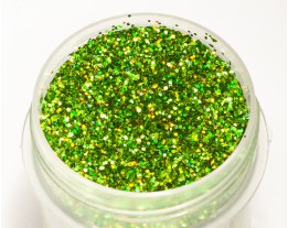 Блискітка Голографічна оливкова 0.4мм