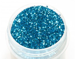 Light blue glitter 0.4mm