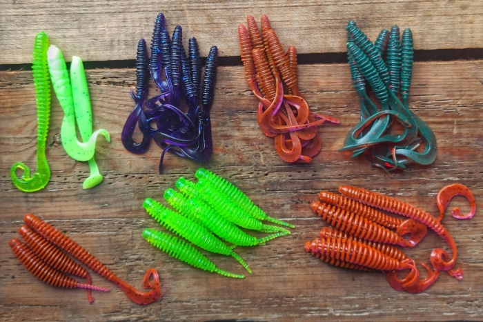Силіконові приманки на рибу та їх різновиди
